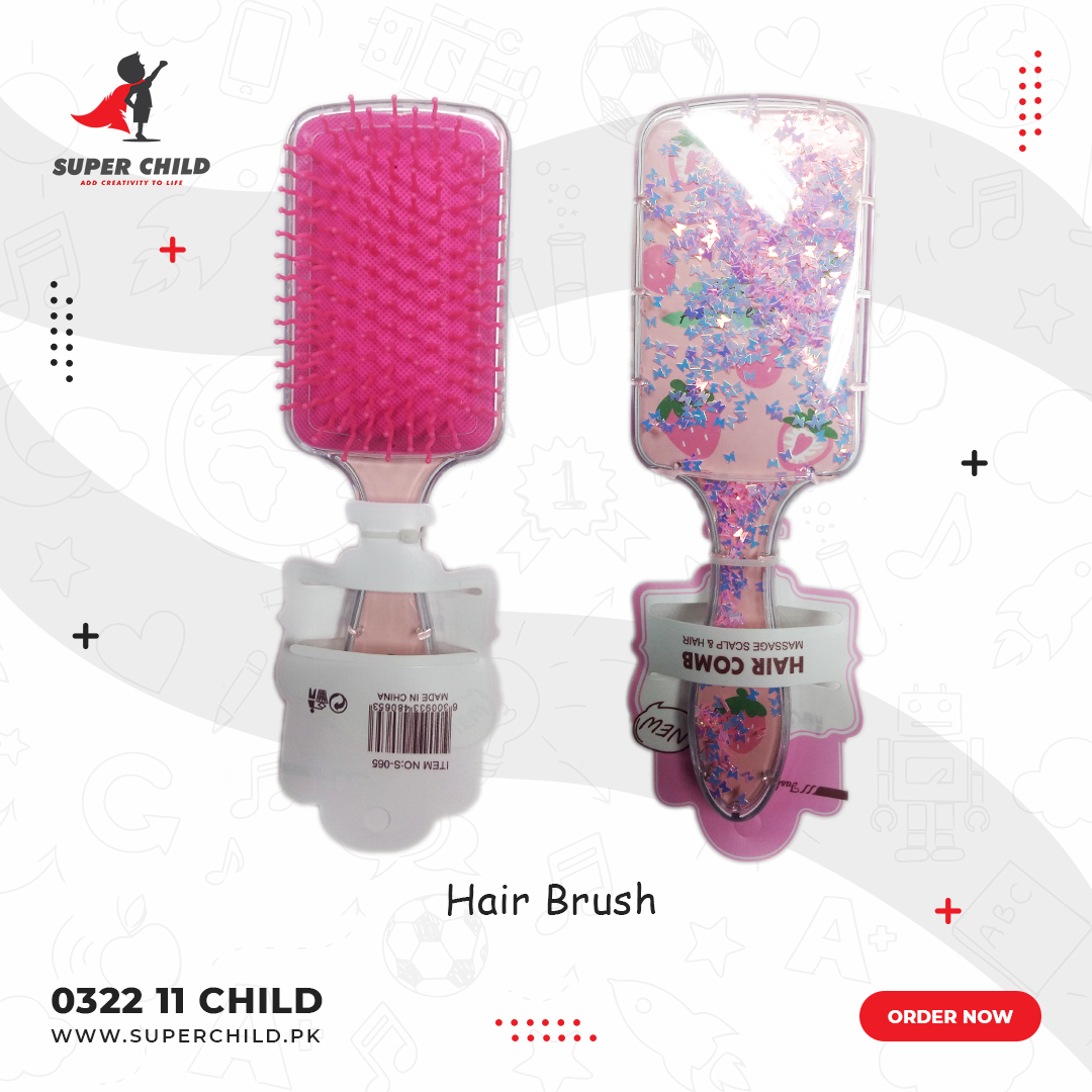 Fancy hair brush for girls – Super Child